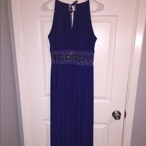 Navy Blue Prom Dress